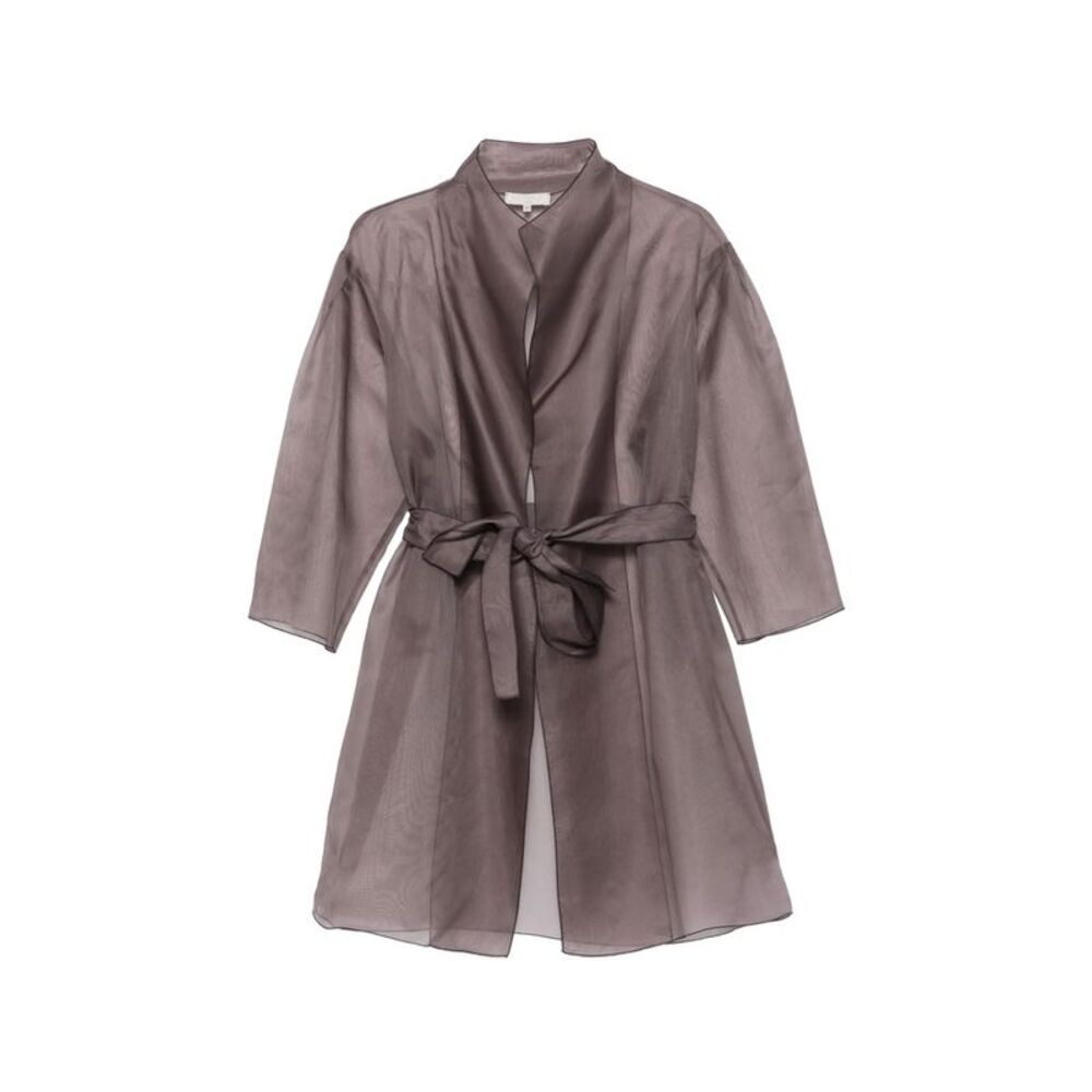 Antonelli Firenze Grey Coats - Oversized Coats Women